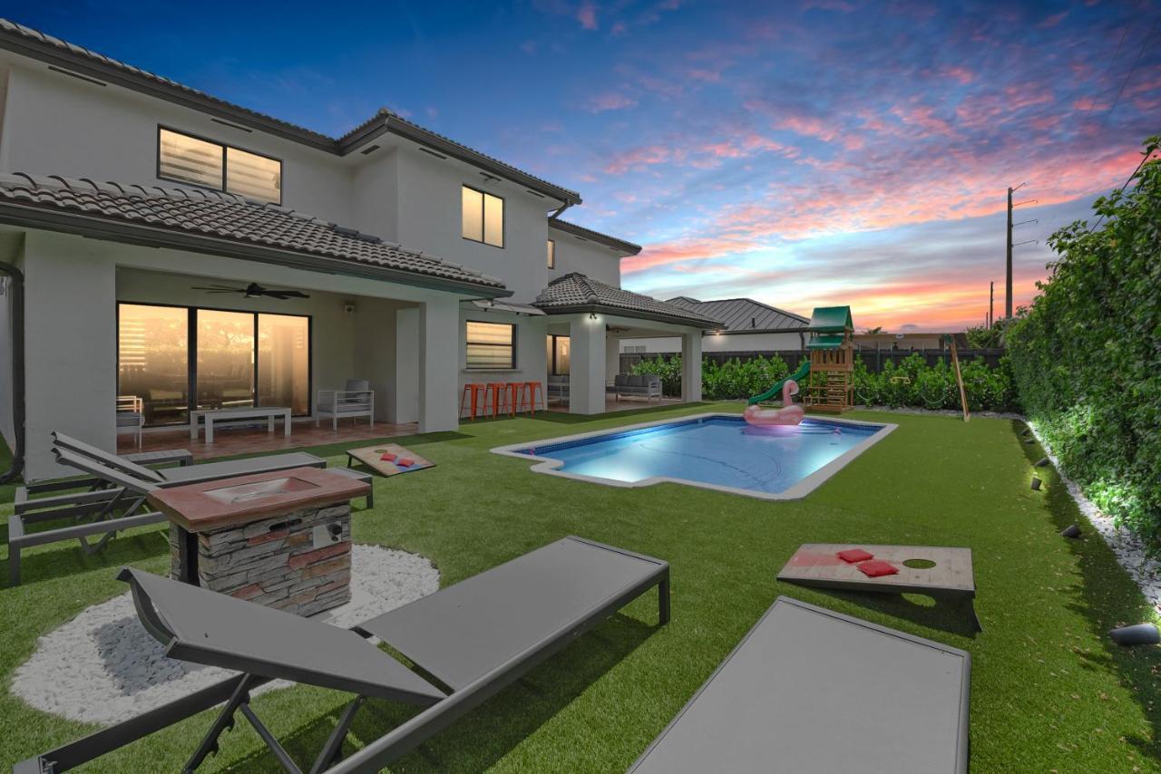 Experience Miami's Bongo's House Private Pool And Game Luxury L54 Ferienhaus Miami