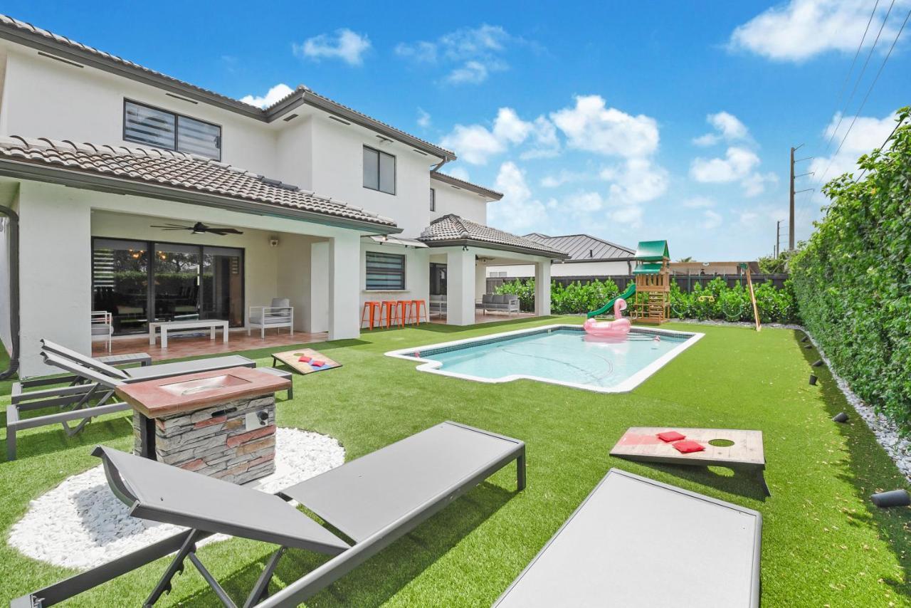 Experience Miami's Bongo's House Private Pool And Game Luxury L54 * Miami