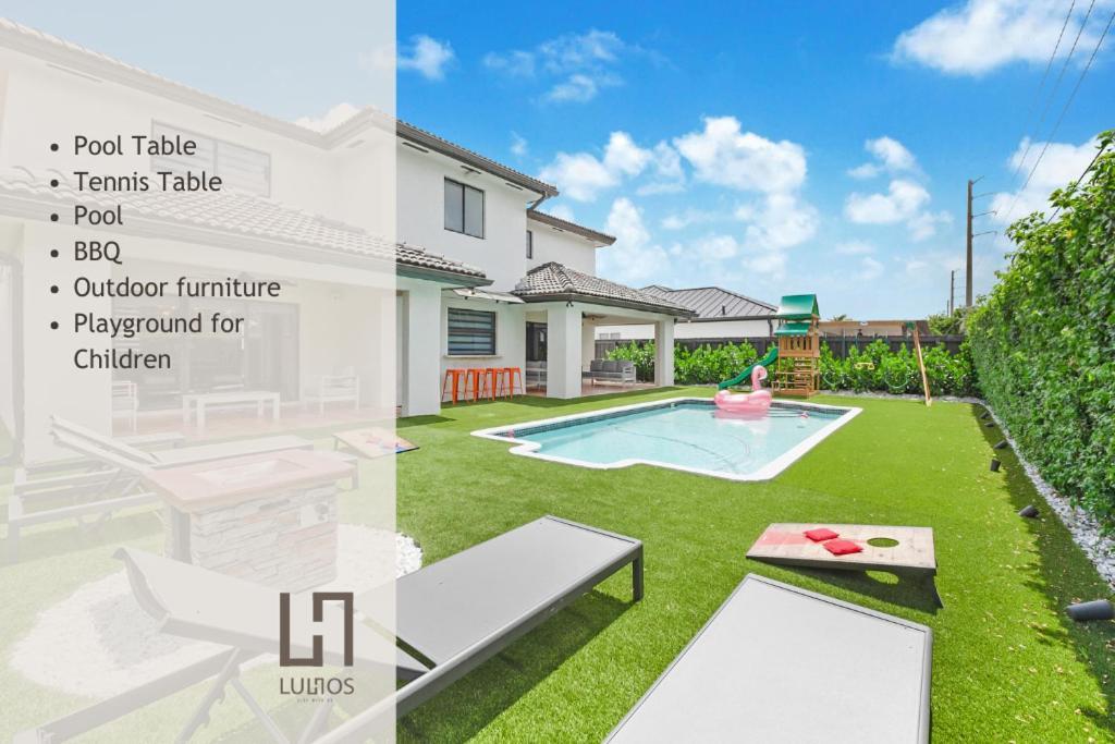 Ferienhaus Experience Miami's Bongo's House Private Pool And Game Luxury L54